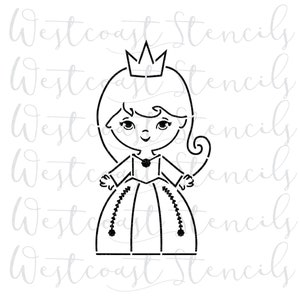 PYO Princess Stencil, Cookie Stencil