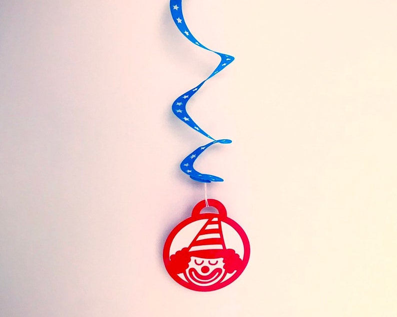 shower Circus Whirl Ceiling Danglers for party decorations or special occasion