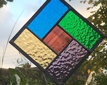 Stained Glass Colour Square