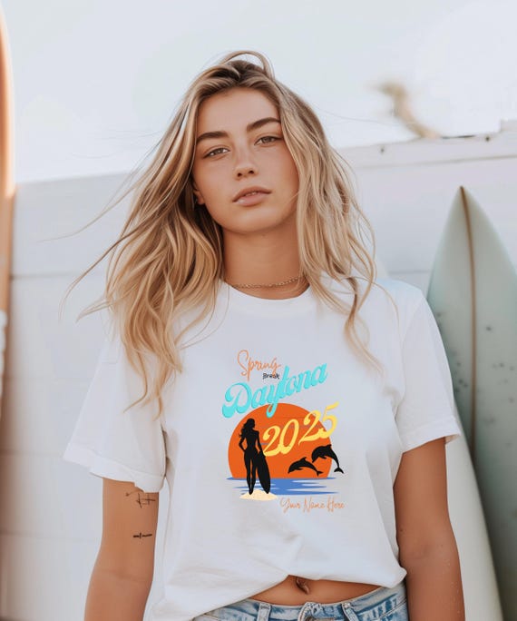 Florida Dolphin T Shirt Daytona Beach Spring Break Florida Dolphin T Shirt Daytona Beach Spring Break