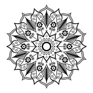 20 Page Mandala Adult Coloring Book, Mandala Coloring Book, DeStress Coloring Book, Adult Coloring Book