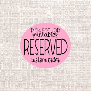 Reserved Png Designs Printable Design INSTANT DOWNLOAD