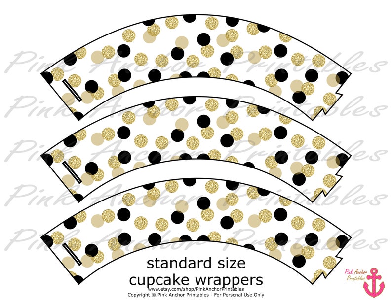printable happy retirement cupcake toppers and wrappers etsy