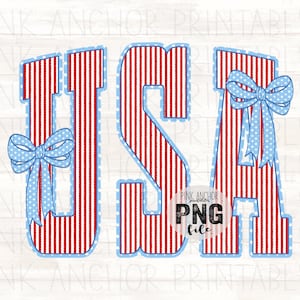 Plik PNG USA Seersucker Gwiazdy Łuki Patriotyczny Clipart Do Wydruku Projekt NATYCHMIASTOWE POBIERANIE