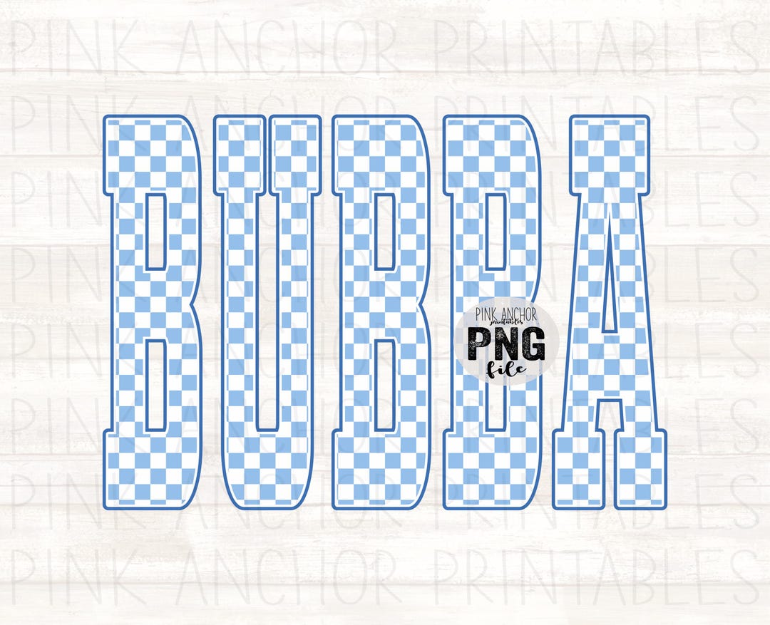 Bubba Pink Checker Coquette Bow Png Printable Design INSTANT DOWNLOAD ...