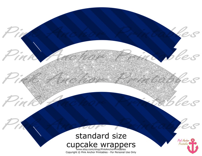 printable happy retirement cupcake toppers and wrappers