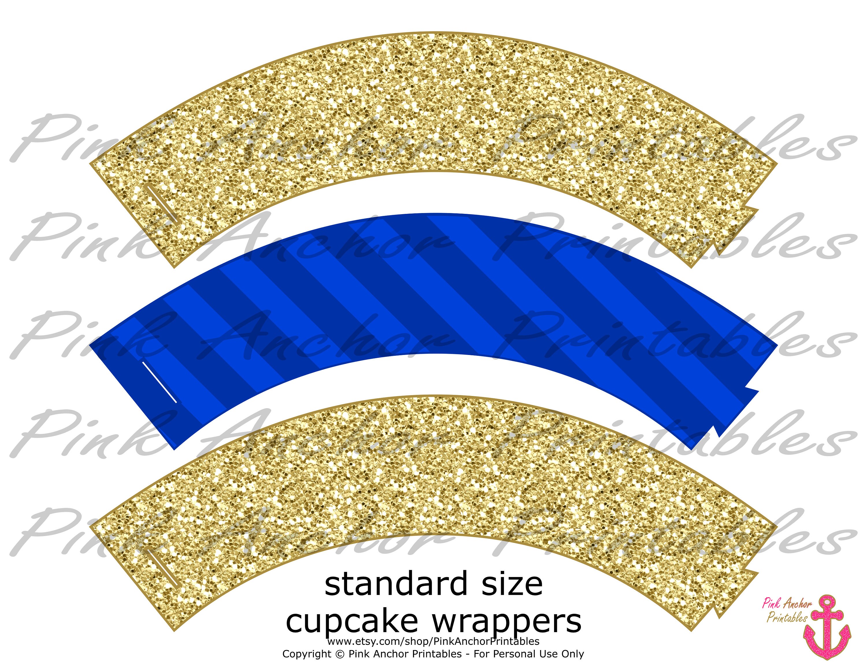 printable happy retirement cupcake toppers and wrappers etsy