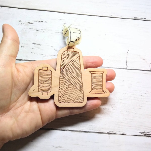 Spool Ornaments Etsy