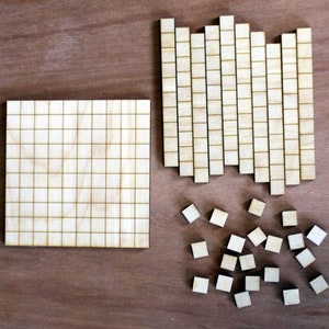 Base 10 Math Manipulatives, Homeschooling, Montessori, Hundreds, Place Value, Subtraction, Addition, ones, tens, Elementary School