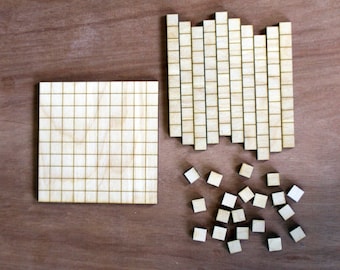 Base 10 Math Manipulatives, Homeschooling, Montessori, Hundreds, Place Value, Subtraction, Addition, ones, tens, Elementary School