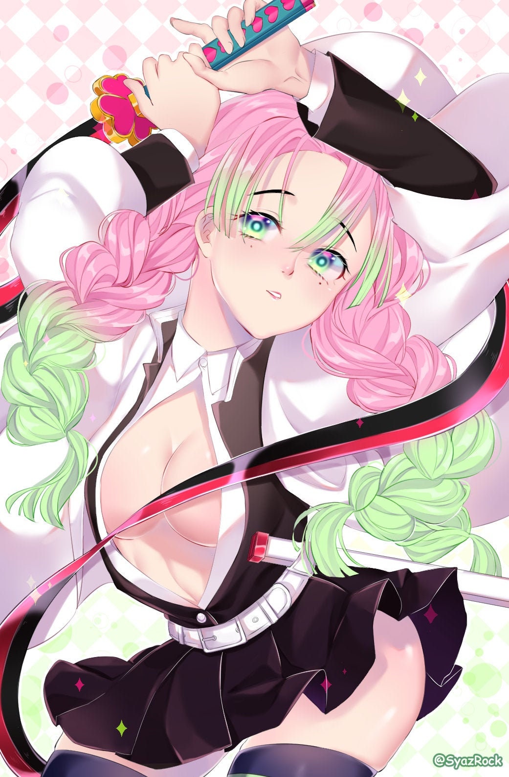 Slideshow demon slayer characters naked 