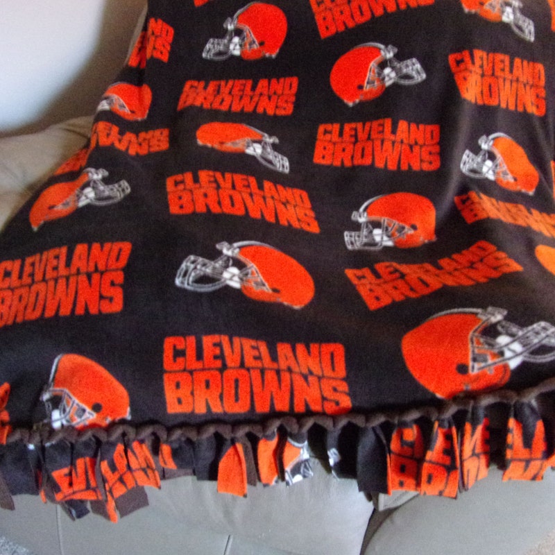 Custom Gene Brown Blanket