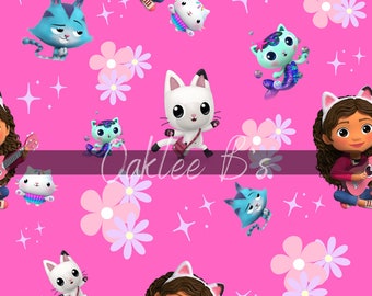 Gabby’s Seamless File Paper Pattern PNG JPG