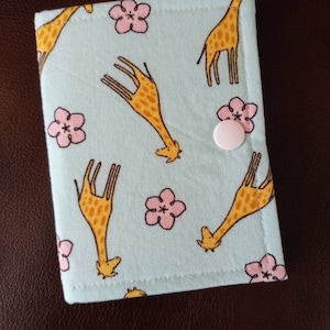 Giraffe toss ort buch/fadenfänger/ort catcher/ort saver/projekt pal/fädelbett/fädelhalter/kreuzstich accessoire/kreuzstich geschenk