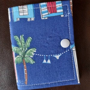 Strandhuis ort boek / draadvanger / ortvanger / ort saver / project pal / draad bed / ort houder / xstitch accessoire / kruissteek cadeau / stitchy gift