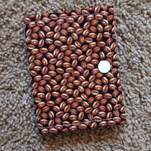 Kaffeebohnen Ortsbuch/Fadenfänger/Ort catcher/Ort Saver/Projekt pal/Fädelbett/Fädelkissen/Kreuzstich Accessoire/Kreuzstich Geschenk