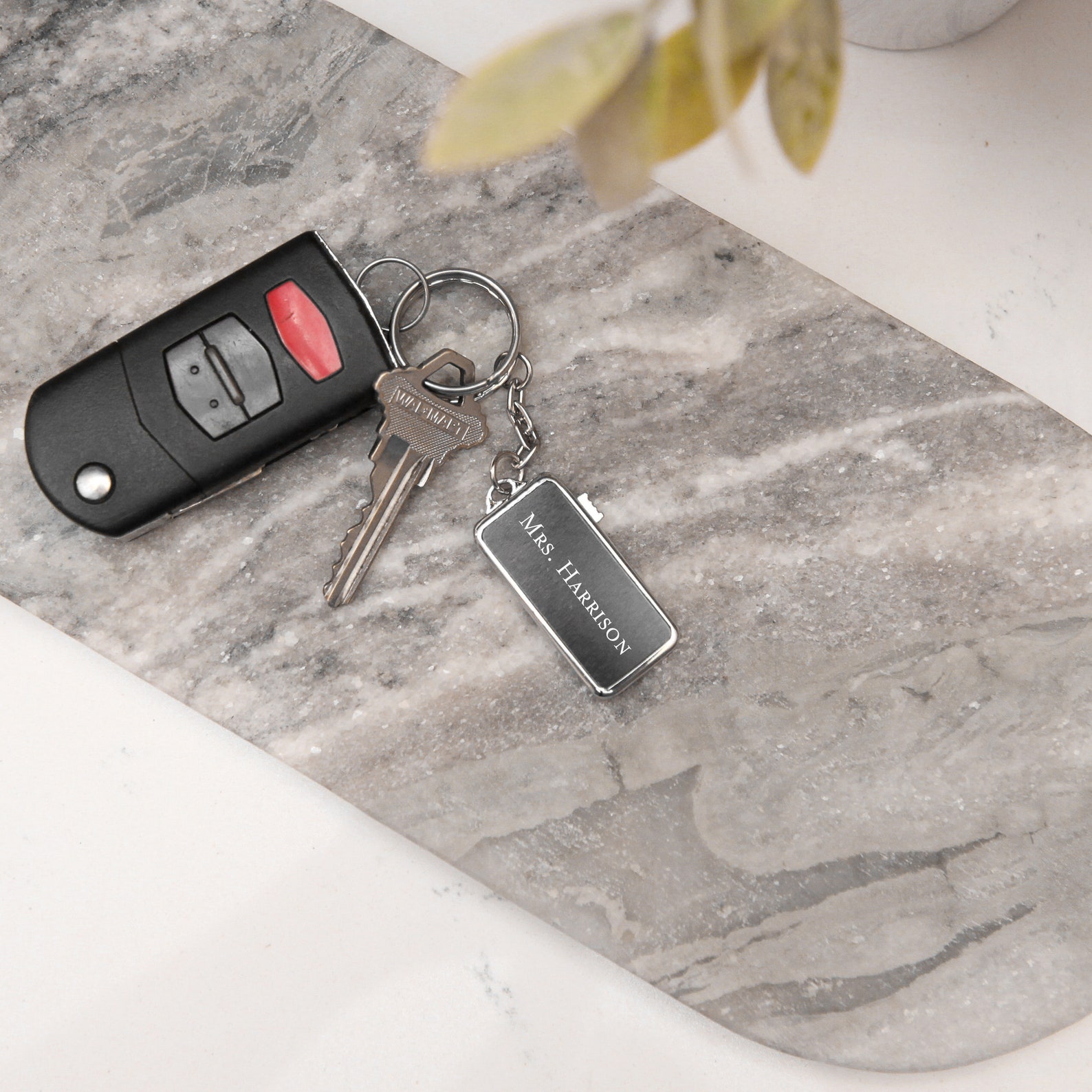 Metal Personalized Keychain USB Flash Drive 8GB Etsy