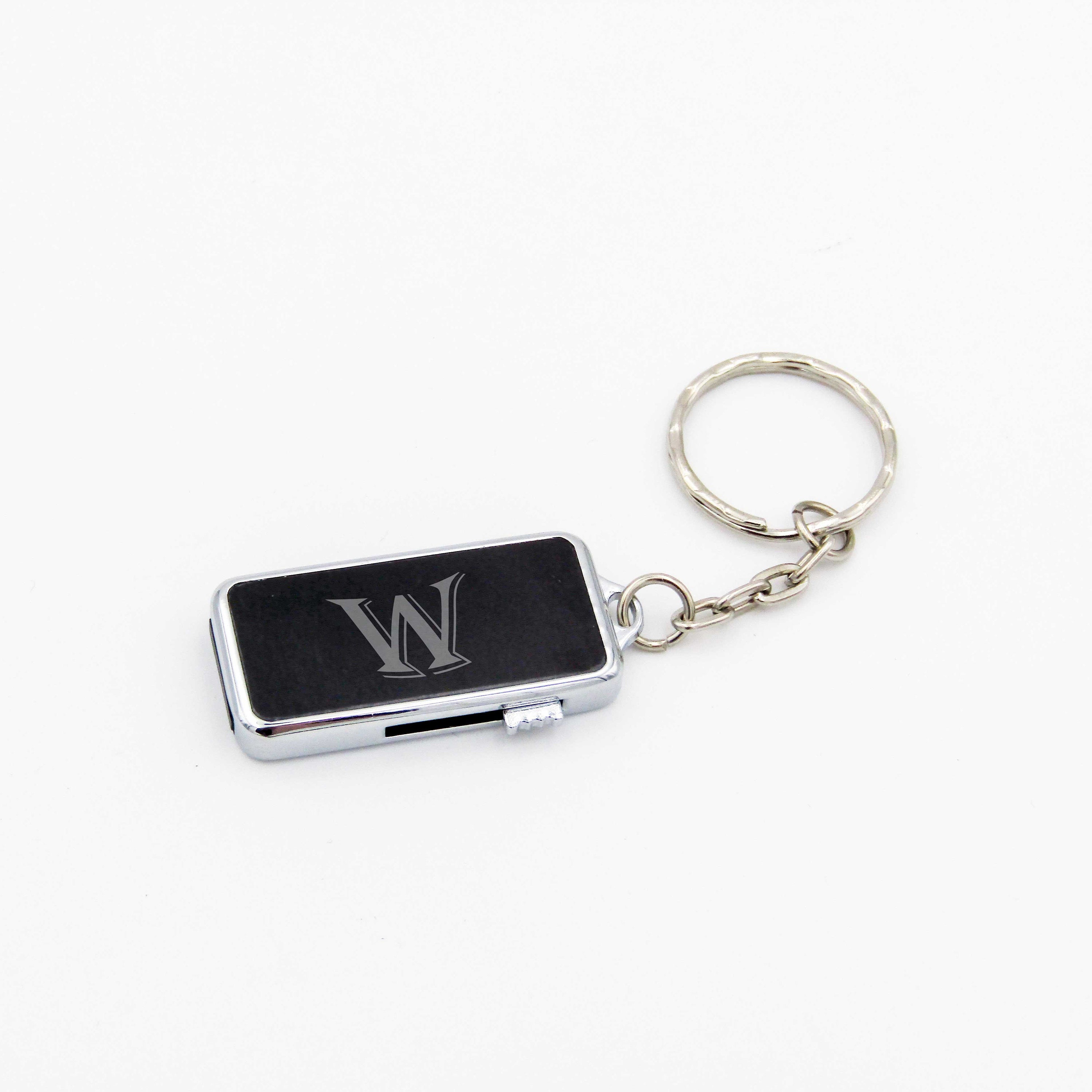 Metal Personalized Keychain USB Flash Drive 8GB Etsy