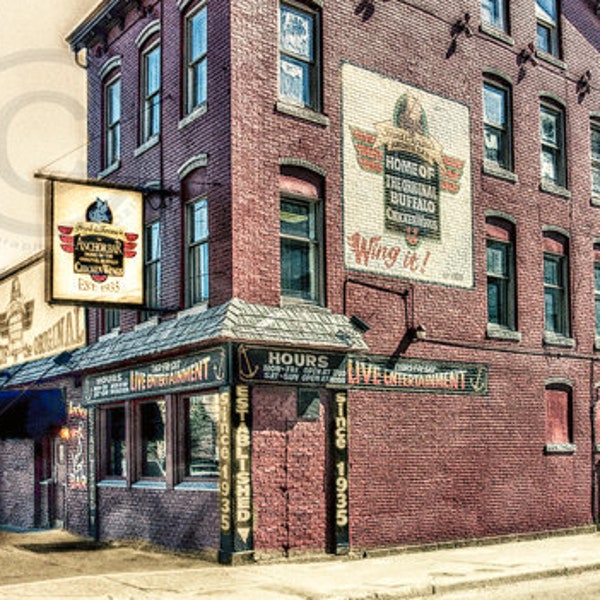 Anchor Bar Restaurant, Home of the Original Chicken Wings - Main Street, Buffalo New York