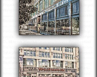 Buffalo Photo Collection # 7 A M and  A's, Hens and Kelly, Kleinhans, Woolworth -Buffalo NY