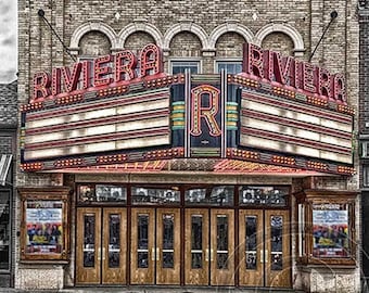 Riviera Theatre Marquee in North Tonawanda - Buffalo NY