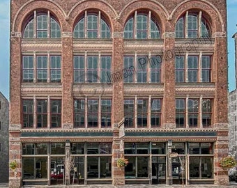 Webb Building on Pearl Street Photograph in Buffalo New York, photo by JmanPhoto
