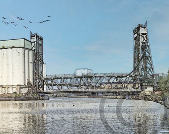 Michigan Street Vertical Lift Bridge-Buffalo, NY