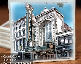 Shea's Theatre Ceramic Coaster photo image