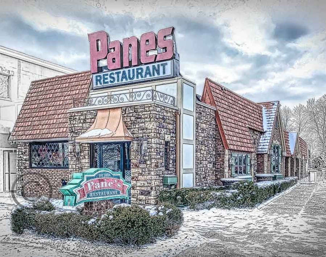 Pane's Restaurant Photo, North Tonawanda, NY Etsy