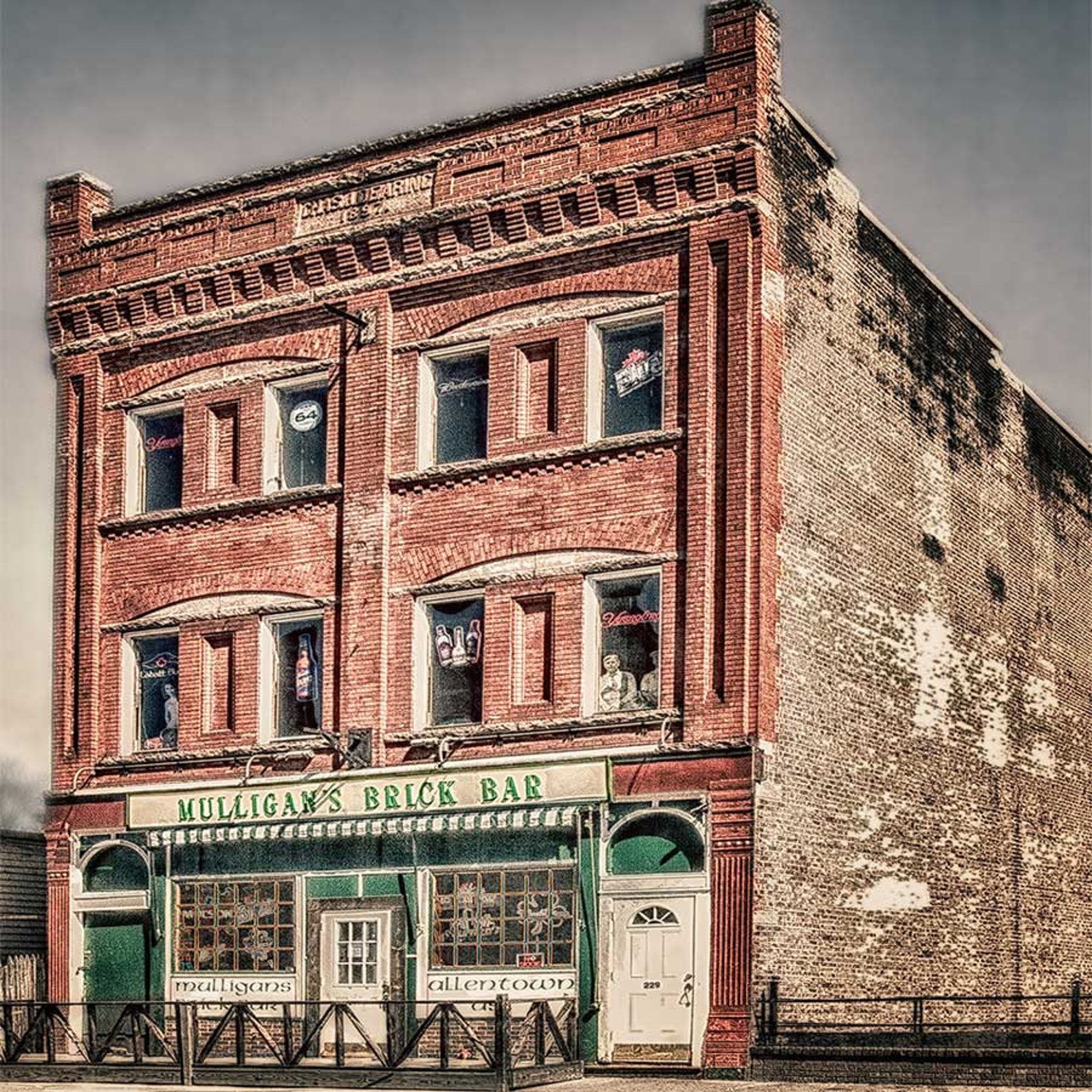 Allentown District Bars Buffalo NY Coaster set Etsy France