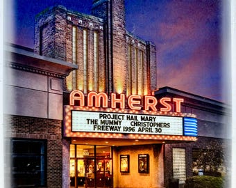 Amherst Theatre Ceramic Coaster