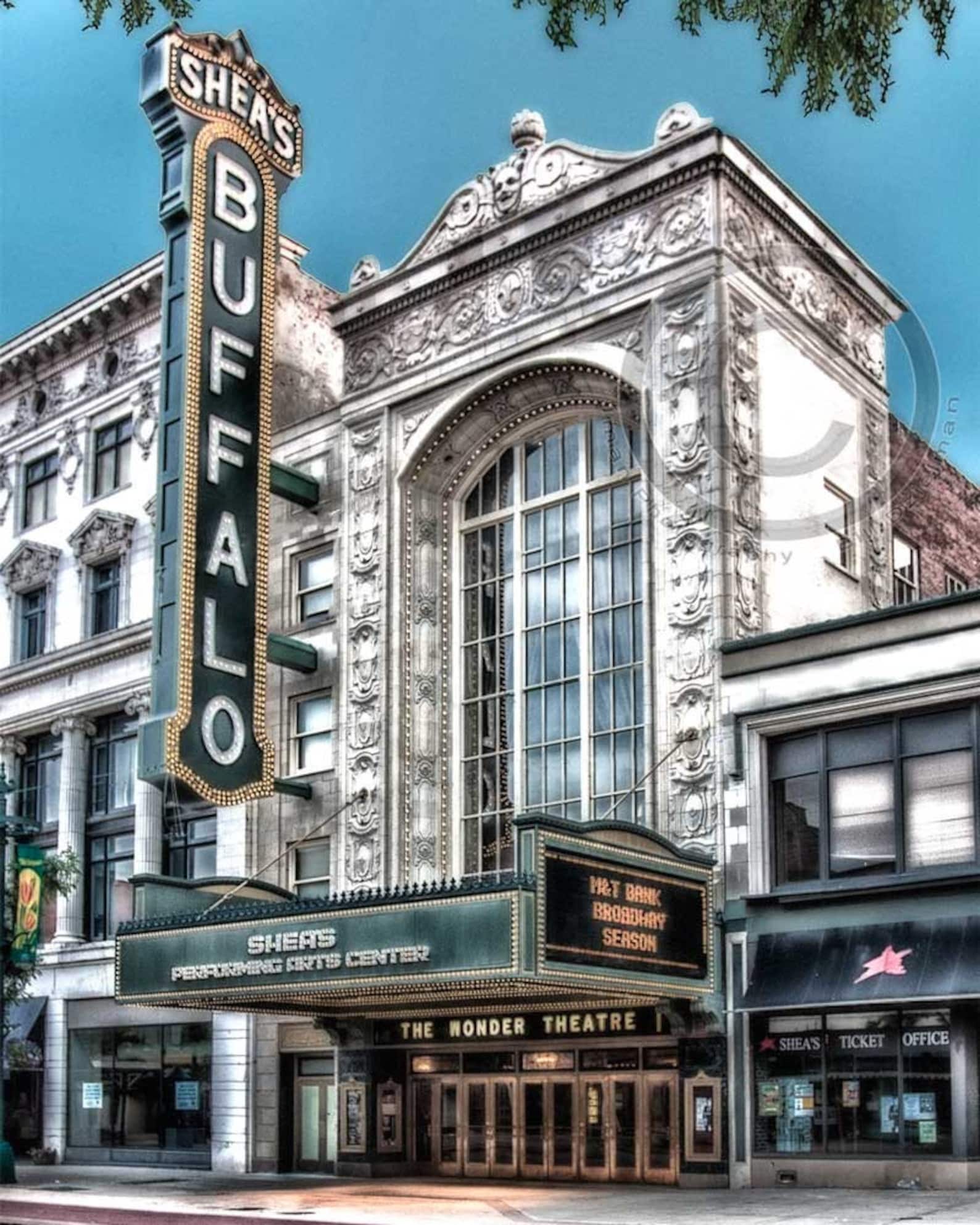 Shea's Buffalo Theater Main St. Buffalo NY Photograph Etsy