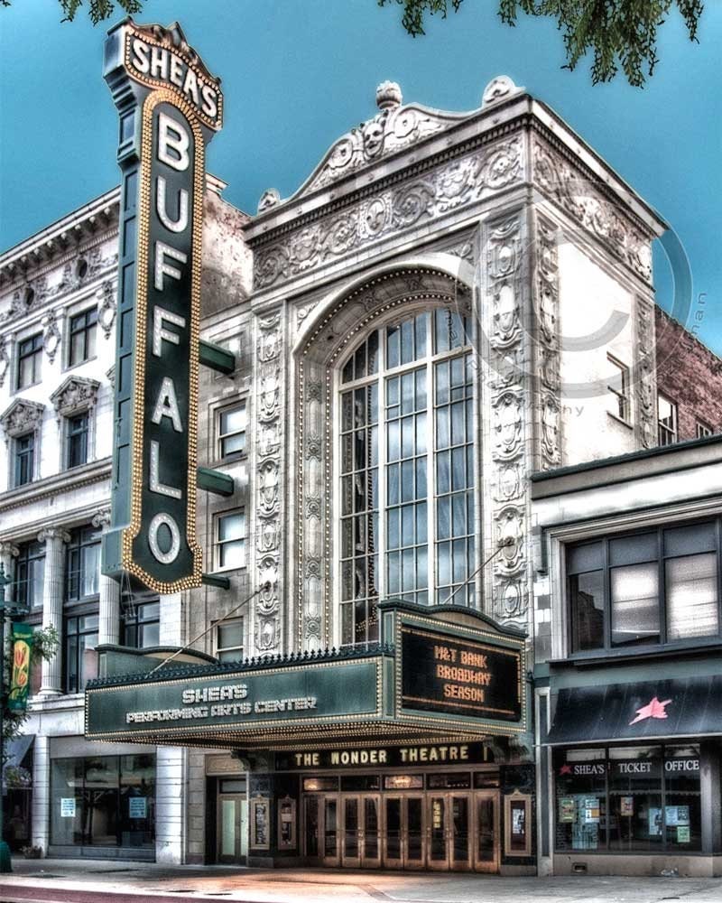 Shea's Buffalo Theater Main St. Buffalo NY Photograph Etsy