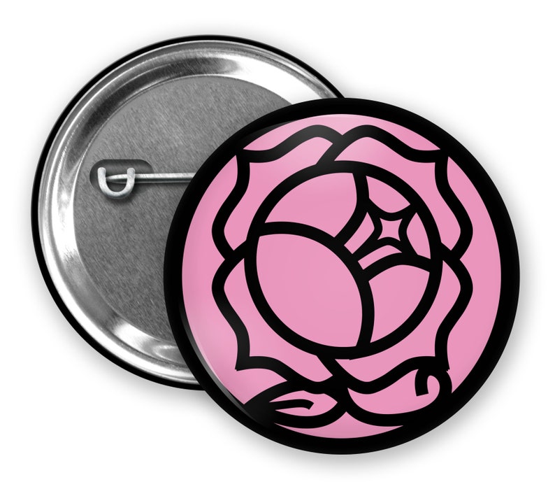 Rose Signet Button Utena image 1