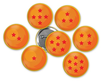 Dragonball Buttons