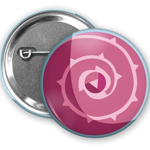 Rose Quartz Shield Button