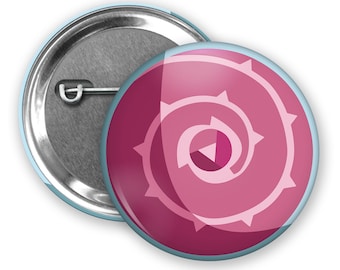 Rose Quartz Shield Button