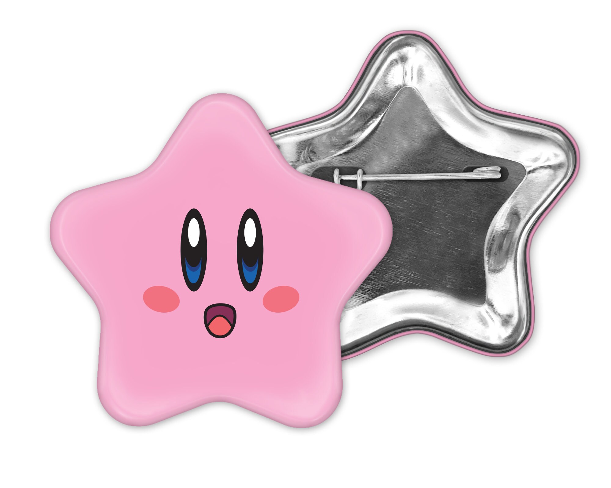 Kirby Star Button Etsy