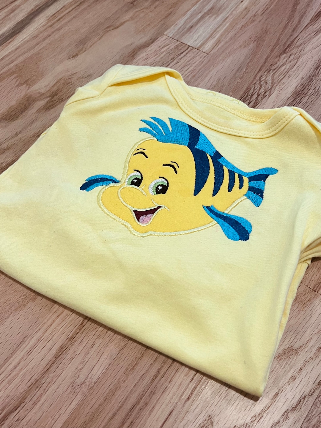 Flounder Onesie Etsy