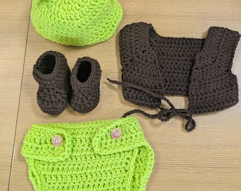 Shrek Costume set for Baby