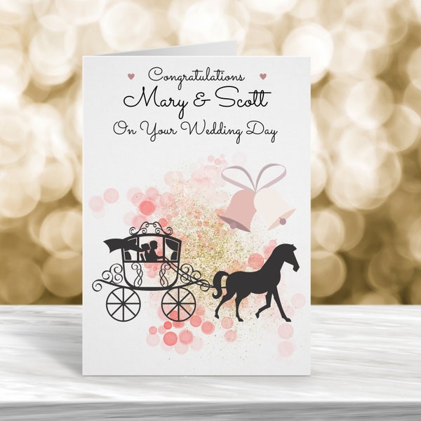 Wedding Cards Personalised - Etsy UK