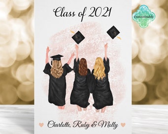 Personalised Graduation Card, You Did It, Congratulations on your graduation, Congratulations Card, Well Done, Class of 2024, Customisable