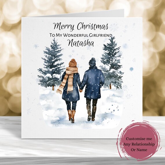 Cartoon Character Christmas Cards - 6 Pack - Snow Angel, Rudolph