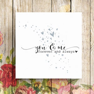 Valentinstag Karte, Frau Hochzeitstag Karte, Ehemann Hochzeitstag Karte, an unserer Hochzeitstag Karte, Verlobung Karte