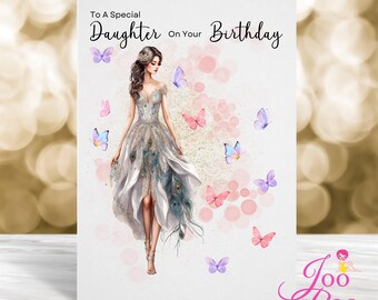 Daughter Birthday Card, Birthday Card For Daughter, Birthday Card For A Special Daughter, Special Daughter Birthday Card