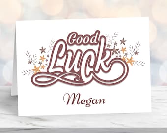 religious best wishes for new job Good Luck Card, Personalised Good Luck Card, Best of Luck Card, Fingers Crossed Card, New Job Card, Best Wishes Card