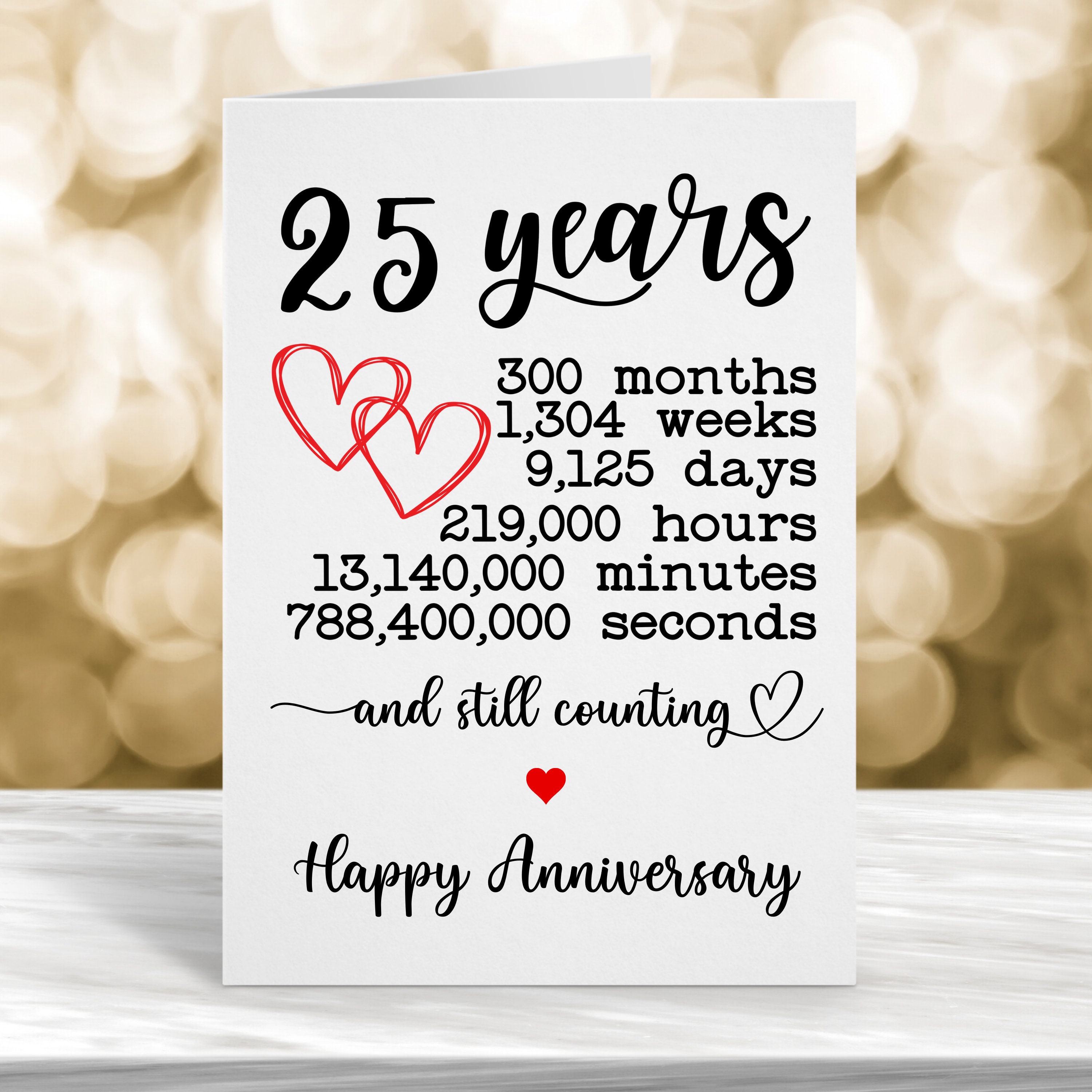 Wedding anniversary sale 25 years