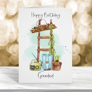 Carte d'anniversaire grand-père, carte d'anniversaire pour papa, carte d'anniversaire, carte pour lui, carte pour elle, carte d'anniversaire grand-mère, carte d'anniversaire maman
