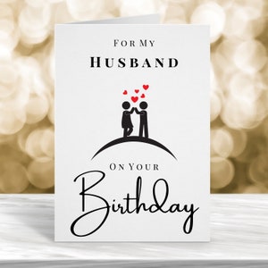 Cartão de aniversário do marido, cartão de aniversário do namorado, cartão de aniversário para o marido, cartão de aniversário para o namorado, cartão para ele, cartão de aniversário para ele