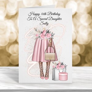 Cartão de aniversário personalizado, cartão de aniversário personalizado da irmã, cartão de aniversário da irmã, cartão de aniversário da filha, cartão de aniversário da neta